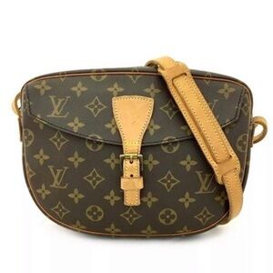 Louis Vuitton Tan and Brown Monogram Crossbody Bag
